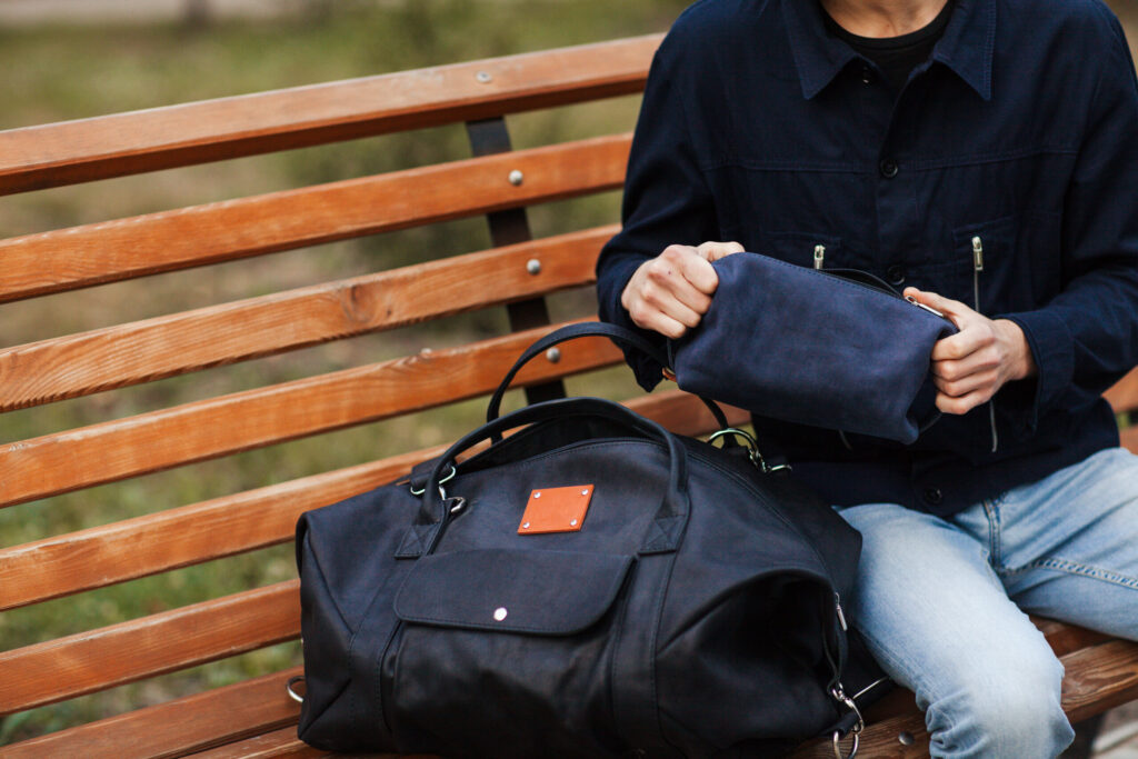 company branded travel bags